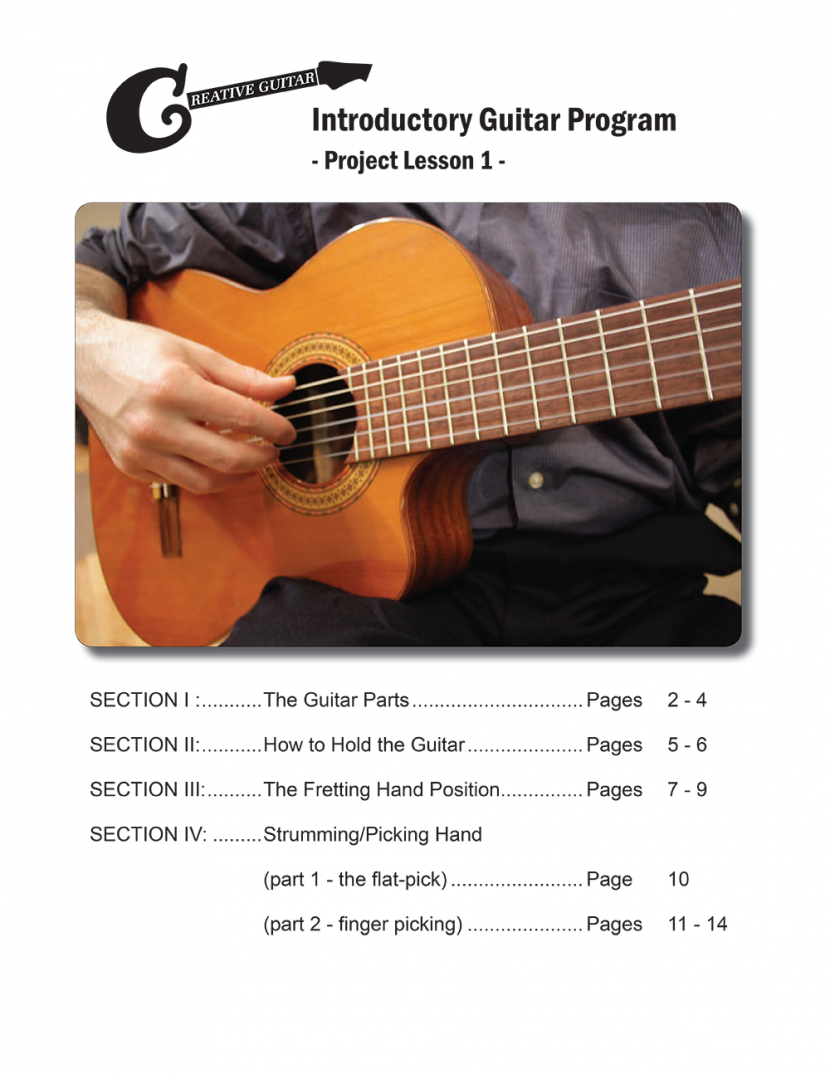 Introductory Guitar Program - Lesson 1