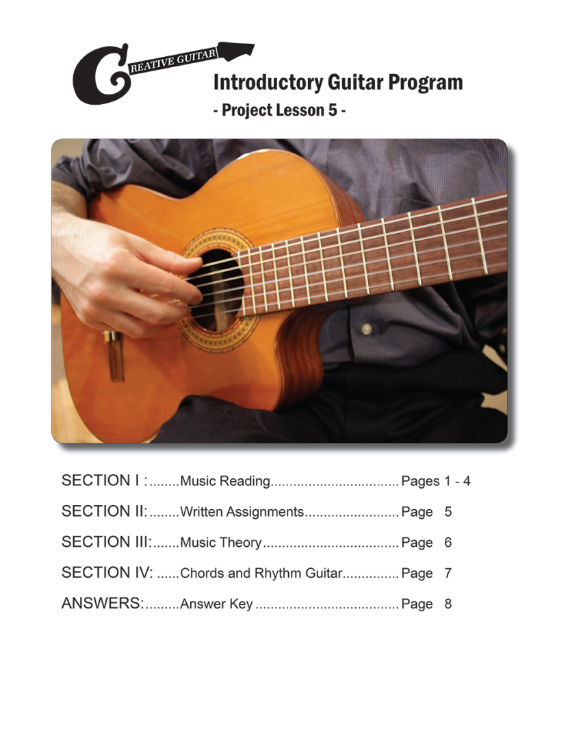 Introductory Guitar Program - Lesson 5
