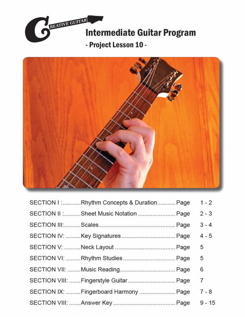 Intermediate Guitar Program - Lesson 10