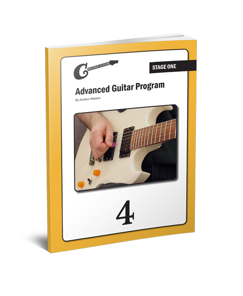Advanced Guitar Program Stage One Lesson 4