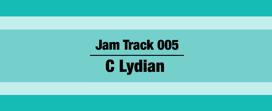C Lydian Jam Track