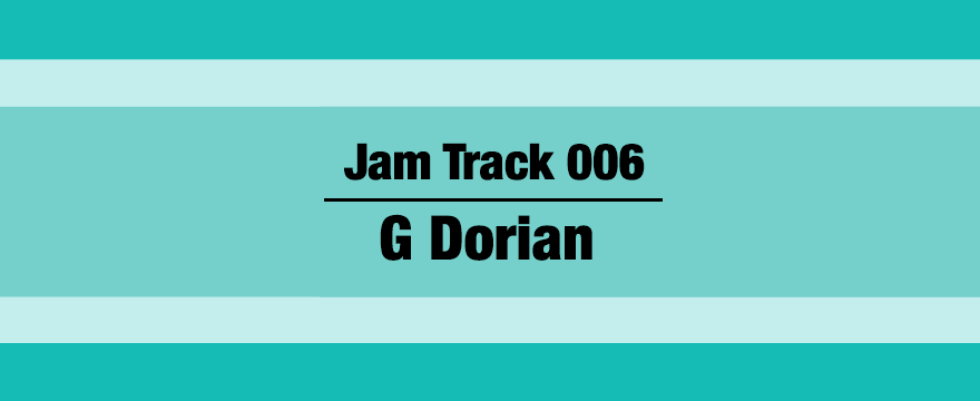 G Dorian Jam Track