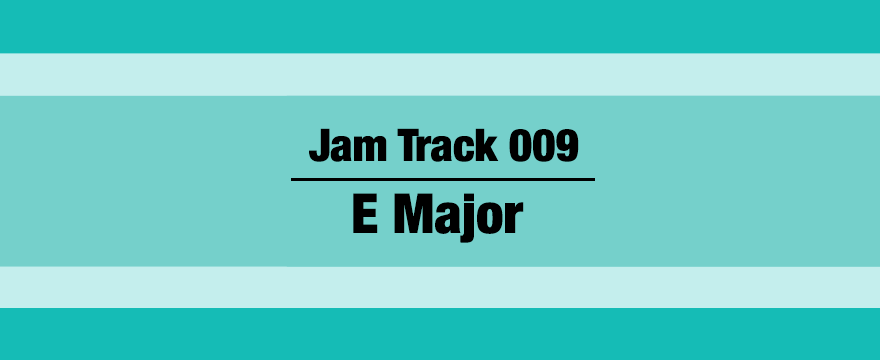 E Major Jam Track